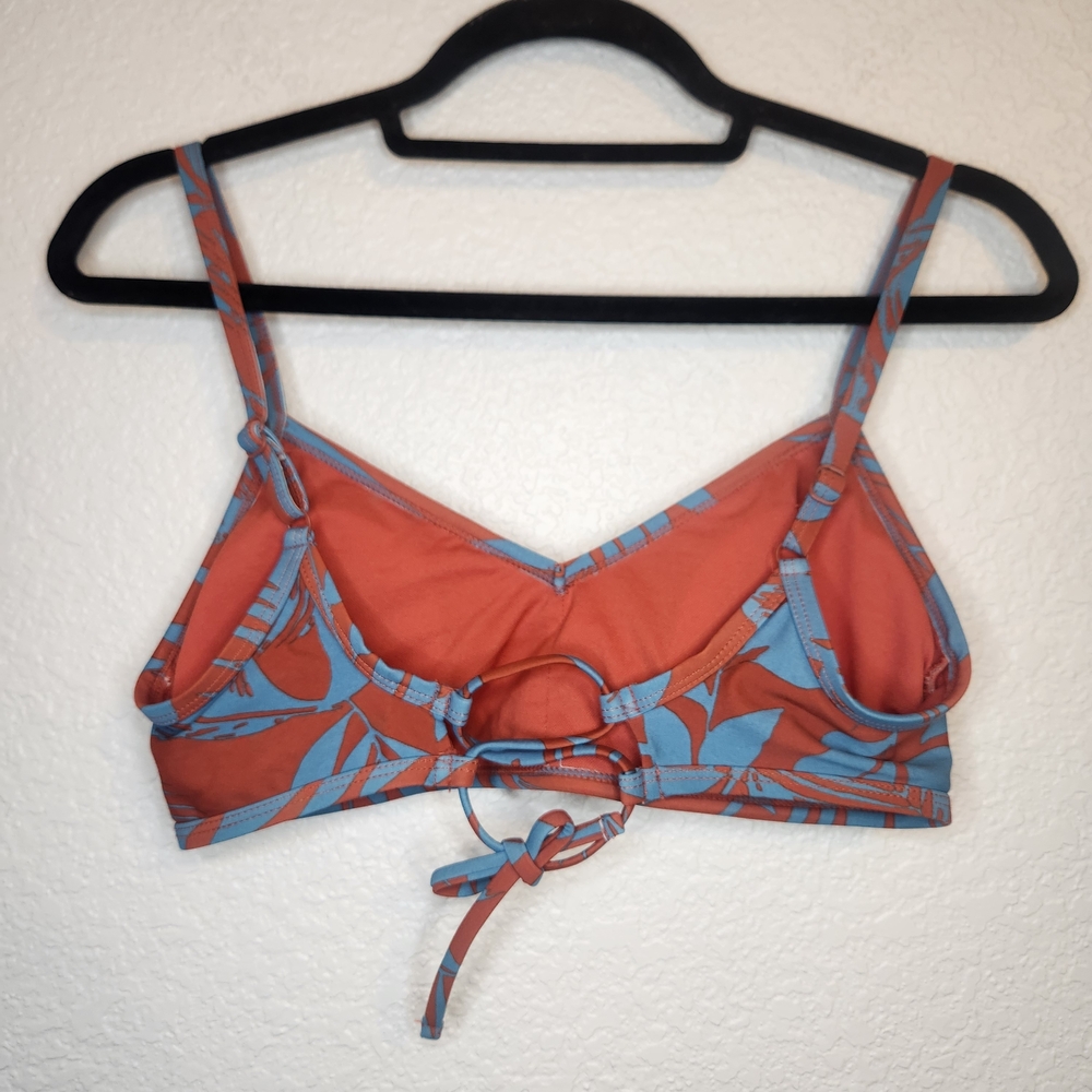 Kona Sol Women's Bralette Bikini Top Multicolor Floral Tropical Print S - Picture 12 of 13